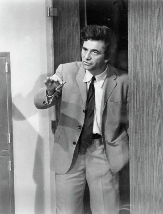 Framed Print : Peter Falk In Action Framed Print : Peter Falk In Action