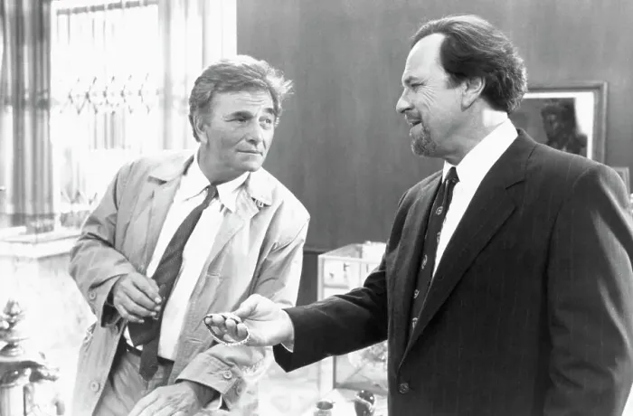 Framed Print : Peter Falk and Rip Torn in Scene from Columbo Framed Print : Peter Falk and Rip Torn in Scene from Columbo