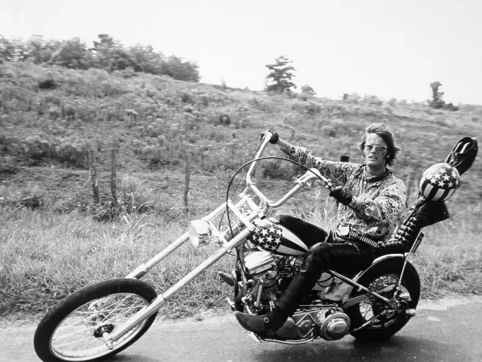 Framed Print : Peter Fonda in Easy Rider