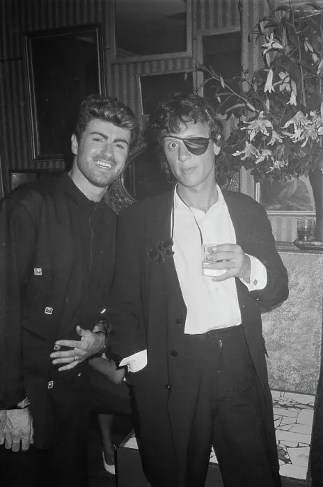 Framed Print : Peter Gatien And George Michael Framed Print : Peter Gatien And George Michael
