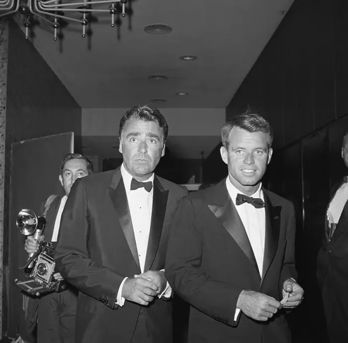 Framed Print : Peter Lawford and Robert Kennedy Framed Print : Peter Lawford and Robert Kennedy
