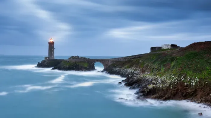 Framed Print : Petit Minou Lighthouse in Brittany Framed Print : Petit Minou Lighthouse in Brittany