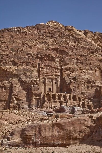 Petra is a historical and archaeological city in the southern Jordanian
