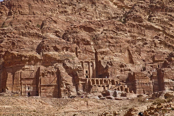 Petra is a historical and archaeological city in the southern Jordanian