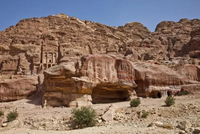 Framed Print : Petra is a historical and archaeological city in the southern Jordanian Framed Print : Petra is a historical and archaeological city in the southern Jordanian