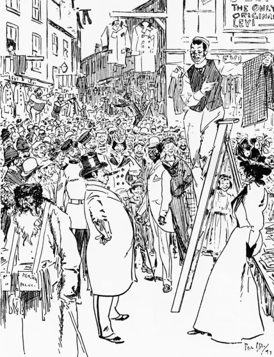 Framed Print : Petticoat Lane Framed Print : Petticoat Lane