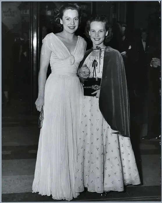 Framed Print : Petula Clark and Jane Hylton at Premiere Framed Print : Petula Clark and Jane Hylton at Premiere