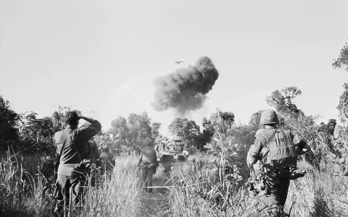 Framed Print : Phantom Jet Dropping Napalm Framed Print : Phantom Jet Dropping Napalm