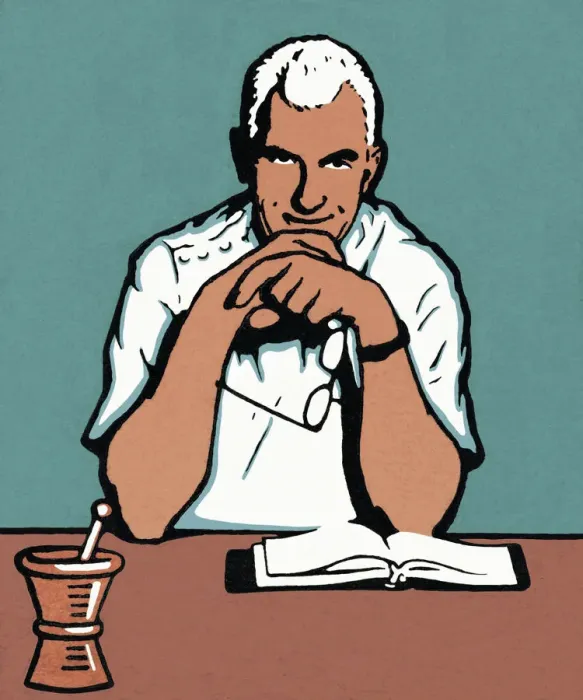 Framed Print : Pharmacist Framed Print : Pharmacist