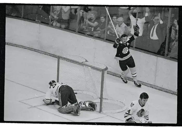 Framed Print : Phil Esposito Celebrating Goal Framed Print : Phil Esposito Celebrating Goal