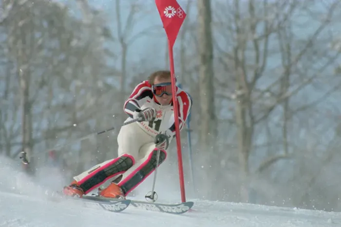Framed Print : Phil Mahre Skiing in Olympics Framed Print : Phil Mahre Skiing in Olympics