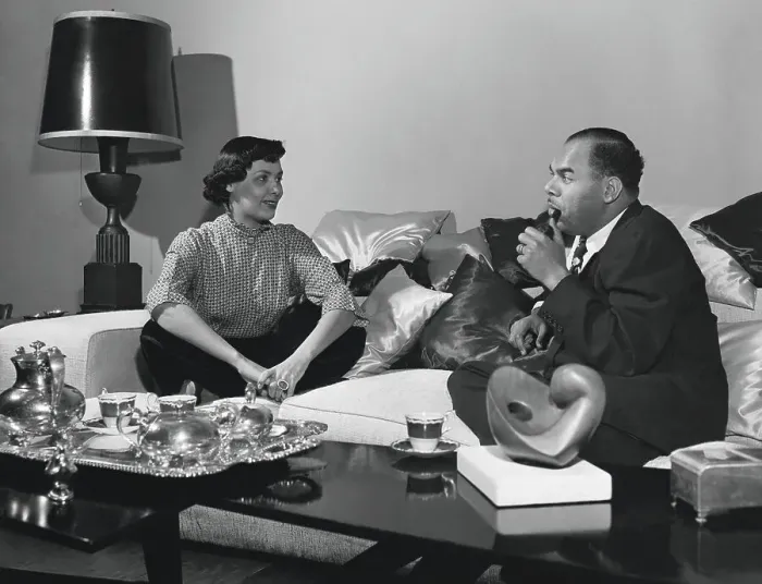 Framed Print : Phil Moore Chatting with Lena Horne Framed Print : Phil Moore Chatting with Lena Horne