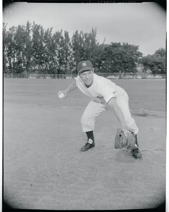 Framed Print : Phil Rizzuto in Pitching Stance Framed Print : Phil Rizzuto in Pitching Stance