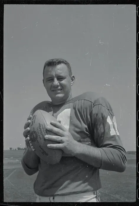 Framed Print : Philadelphia Eagles Quarterback Norman Van Brocklin