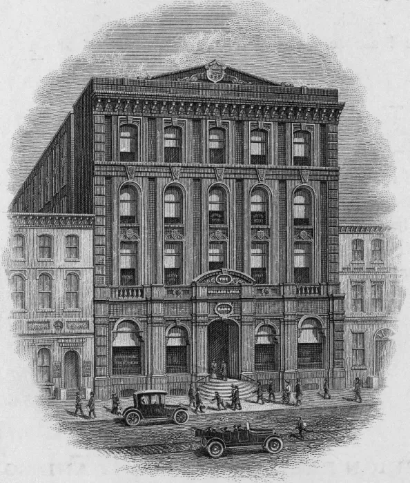 Framed Print : Philadelphia National Bank Framed Print : Philadelphia National Bank
