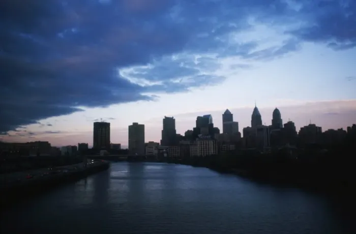 Framed Print : Philadelphia In Twilight Framed Print : Philadelphia In Twilight