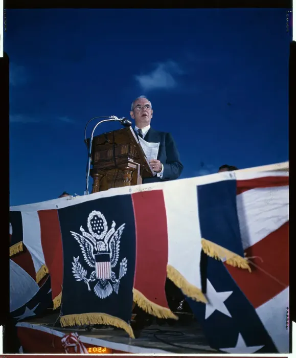 Framed Print : Philip Murray Speaking at Podium Framed Print : Philip Murray Speaking at Podium