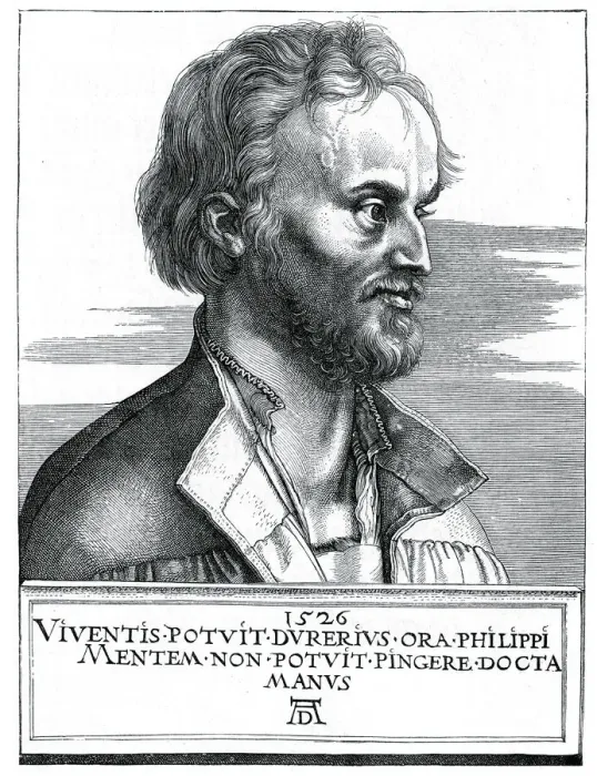 Framed Print : Philipp Melanchthon
