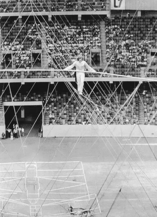 Framed Print : Philippe Petit Framed Print : Philippe Petit