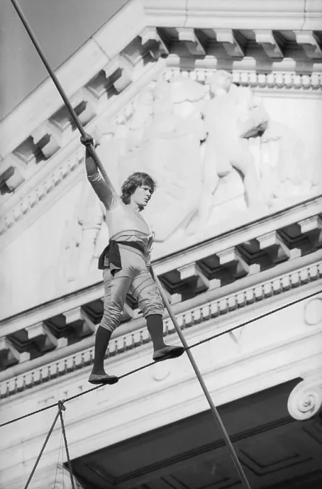 Framed Print : Philippe Petit Framed Print : Philippe Petit