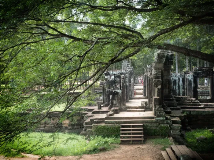 Framed Print : Phimeanakas Temple at Angkor Thom in Siem Reap Province, Siem Reap City. Cambodia