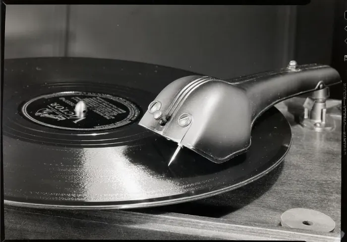Framed Print : Phonograph Needle on a Record Framed Print : Phonograph Needle on a Record