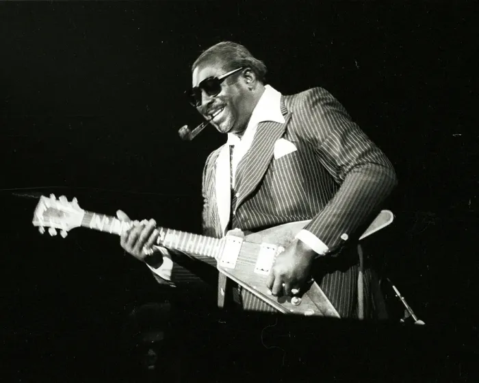 Framed Print : Photo of Albert King Framed Print : Photo of Albert King