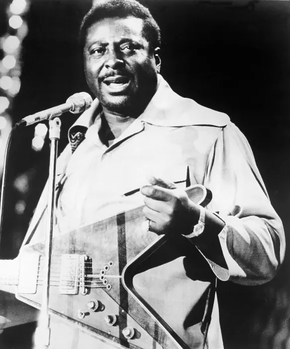Framed Print : Photo of Albert King Framed Print : Photo of Albert King