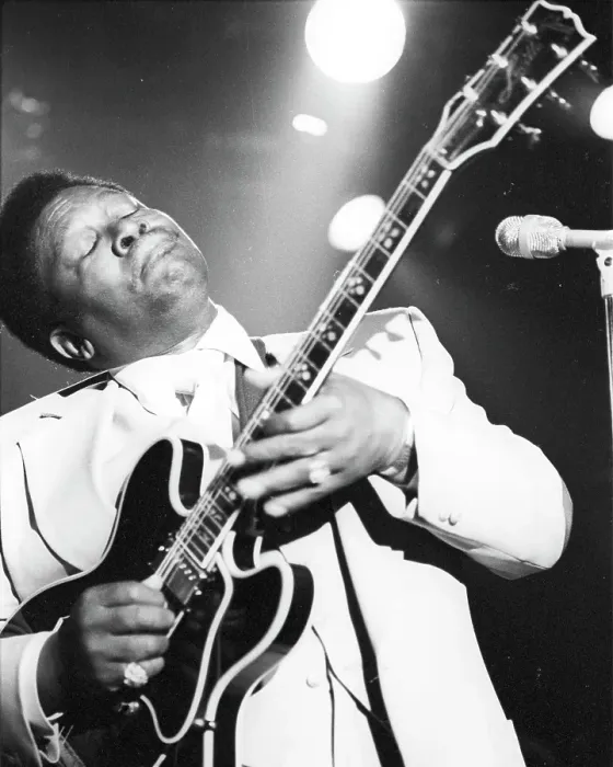 Framed Print : Photo of B.B. King Framed Print : Photo of B.B. King