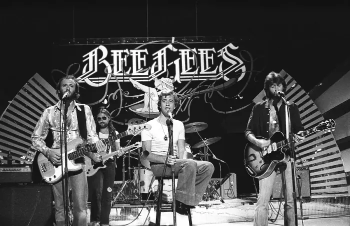 Framed Print : Photo of Bee Gees Framed Print : Photo of Bee Gees