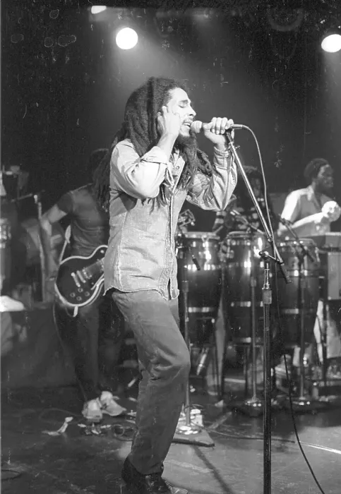 Framed Print : Photo of Bob Marley
