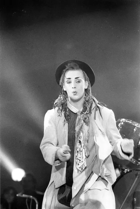 Framed Print : Photo of Boy George Framed Print : Photo of Boy George