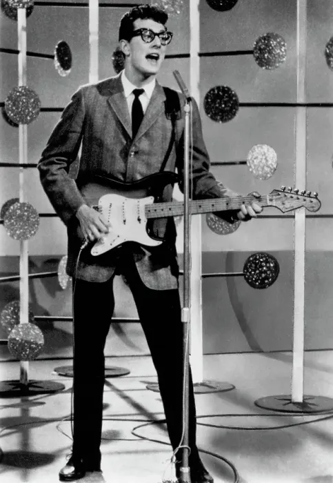 Framed Print : Photo of Buddy Holly