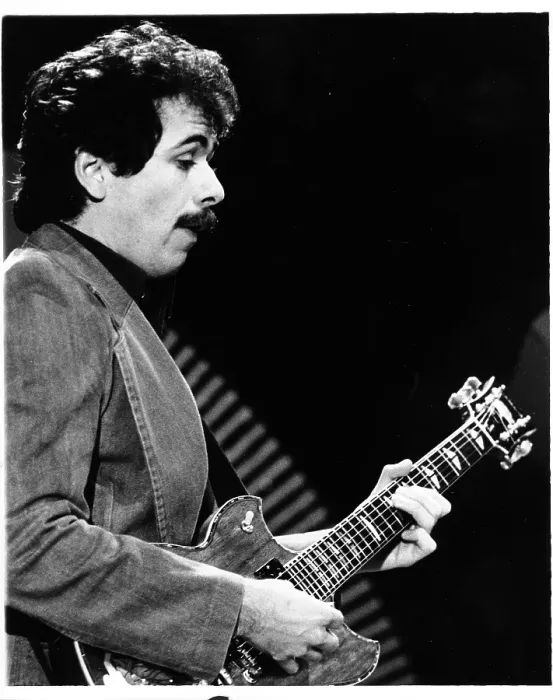 Framed Print : Photo of Carlos Santana Framed Print : Photo of Carlos Santana