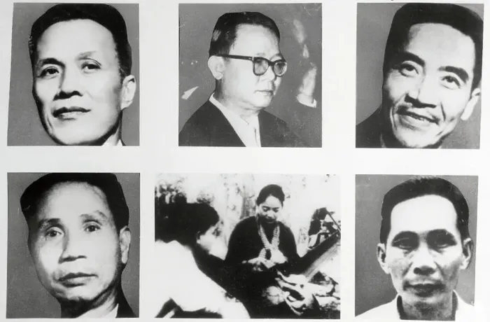Framed Print : Photo Display of Viet Cong Leaders Framed Print : Photo Display of Viet Cong Leaders