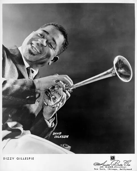 Dizzy Gillespie Print Circa 1970. Art Prints, Posters & Puzzles