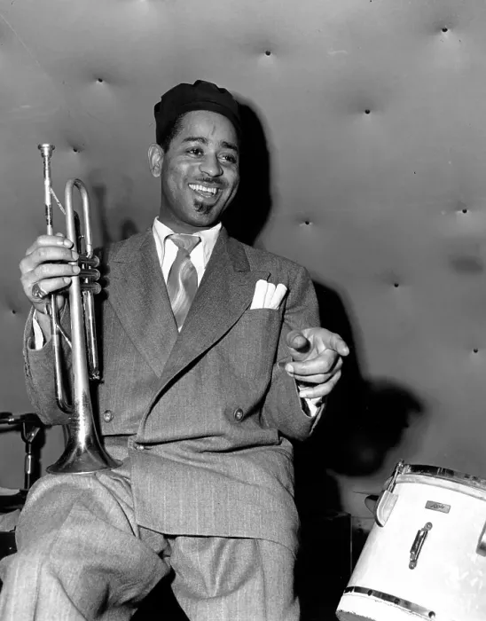 Framed Print : Photo of Dizzy Gillespie Framed Print : Photo of Dizzy Gillespie