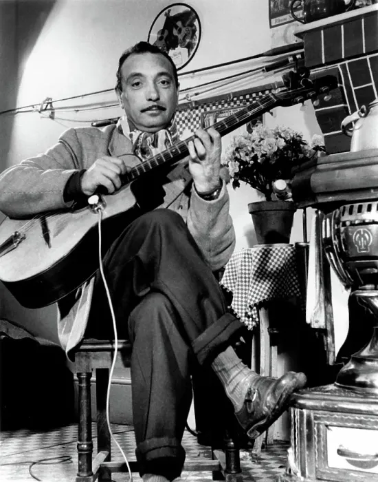 Framed Print : Photo of Django Reinhardt Framed Print : Photo of Django Reinhardt