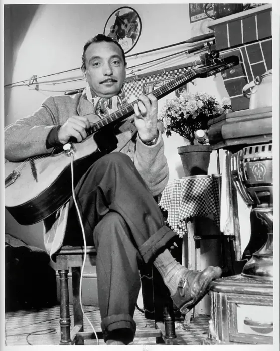 Framed Print : Photo of Django Reinhardt Framed Print : Photo of Django Reinhardt