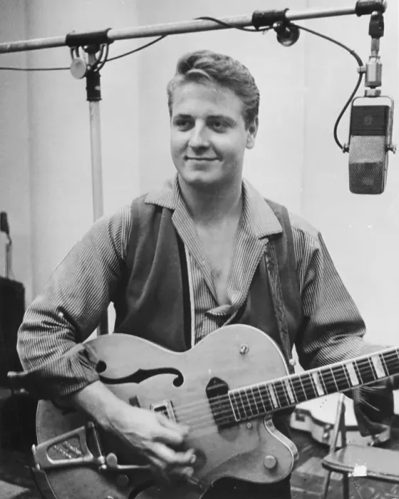 Framed Print : Photo of Eddie Cochran Framed Print : Photo of Eddie Cochran