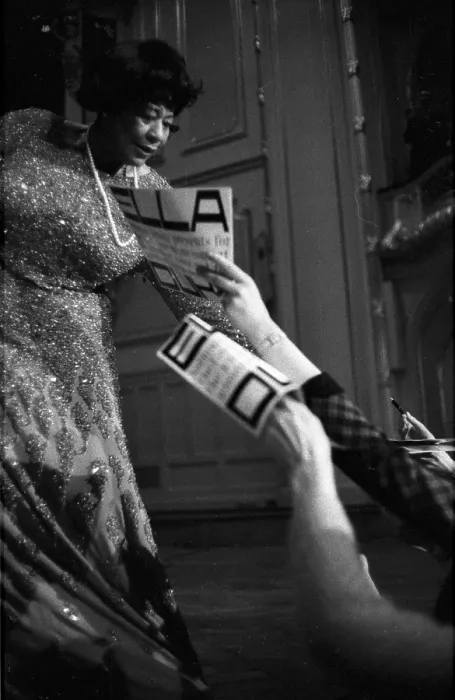 Framed Print : Photo of Ella Fitzgerald Framed Print : Photo of Ella Fitzgerald