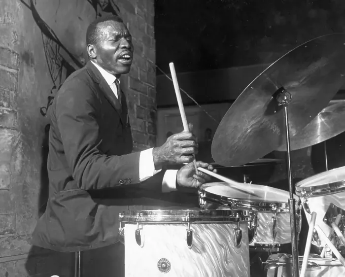 Framed Print : Photo of Elvin Jones Framed Print : Photo of Elvin Jones