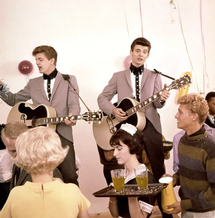 Framed Print : Photo of Everly Brothers Framed Print : Photo of Everly Brothers