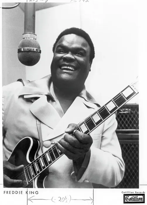 Framed Print : Photo of Freddie King Framed Print : Photo of Freddie King