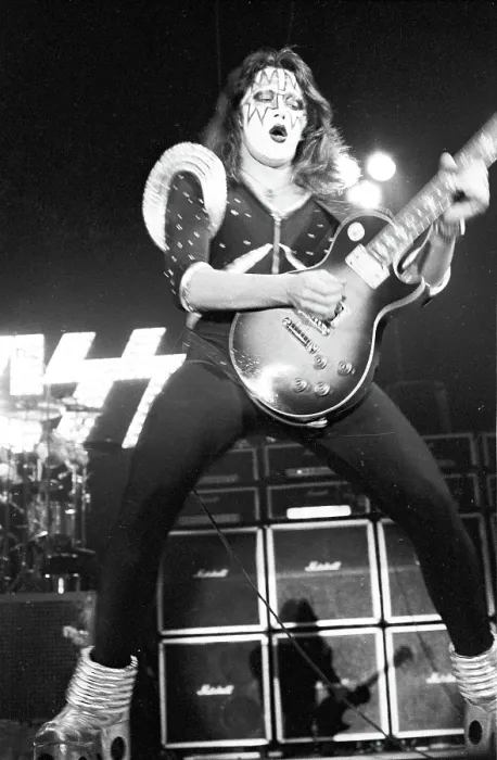Framed Print : Photo of Frehley Ace Framed Print : Photo of Frehley Ace