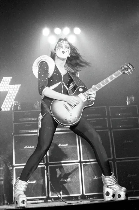 Framed Print : Photo of Frehley Ace Framed Print : Photo of Frehley Ace