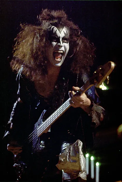Framed Print : Photo of Gene Simmons Framed Print : Photo of Gene Simmons