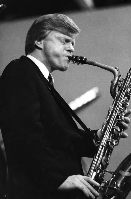 Framed Print : Photo of Gerry Mulligan Framed Print : Photo of Gerry Mulligan