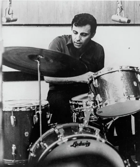 Framed Print : Photo of Hal Blaine Framed Print : Photo of Hal Blaine