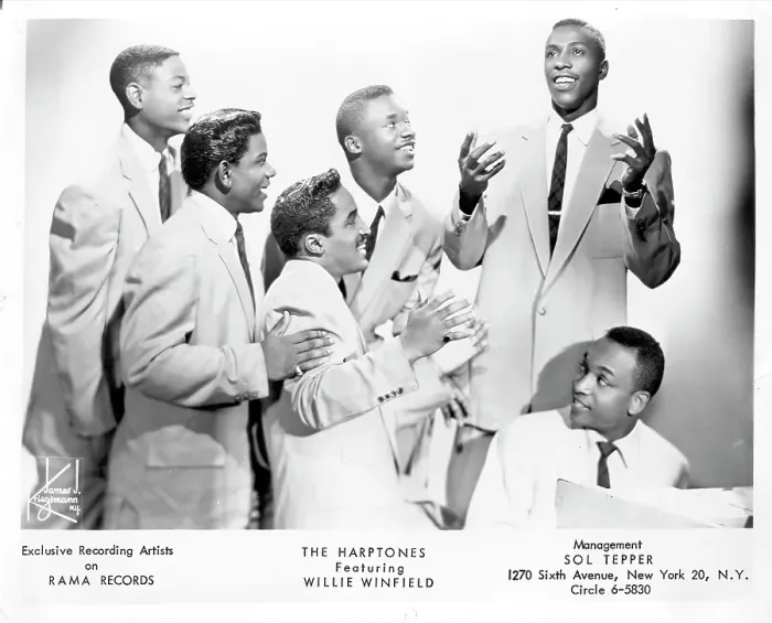 Framed Print : Photo of Harptones Framed Print : Photo of Harptones
